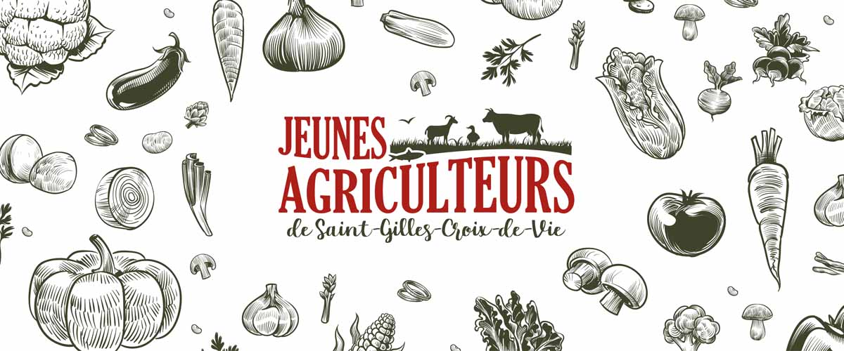 Agence de communication Graphiste Site internet Logo a Saint Gilles Croix de VIe en Vendee Jeunes Agriculteurs 4