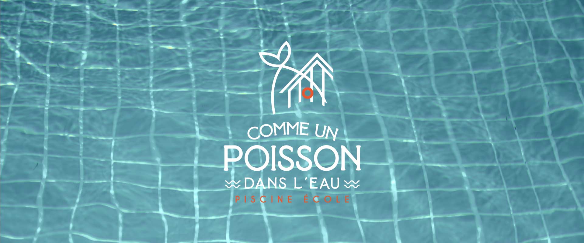 Agence de communication Graphiste Site internet Logo a Saint Gilles Croix de VIe en Vendee Comme un poisson dans leau piscine a saint gilles