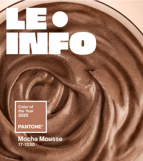La couleur de l’année 2025 : Mocha Mousse