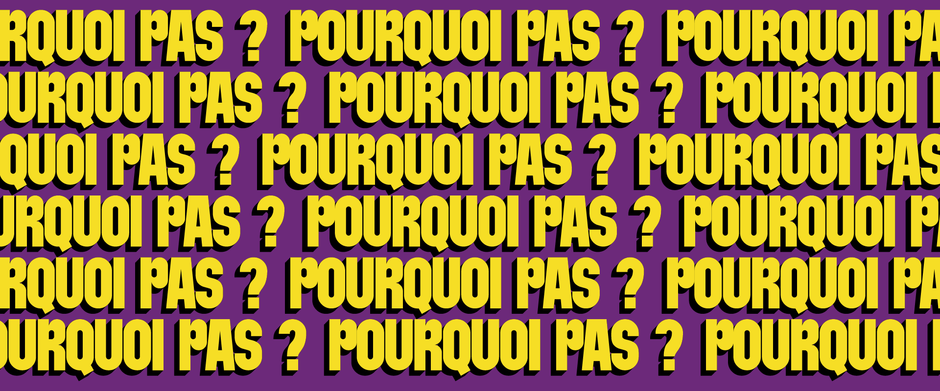 Agence Owmel identite visuelle branding Pourquoi Pas 9