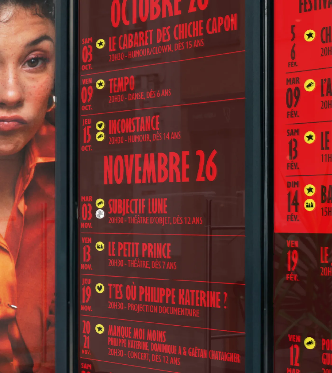 Agence Owmel logo branding festival Pourquoi Pas 19