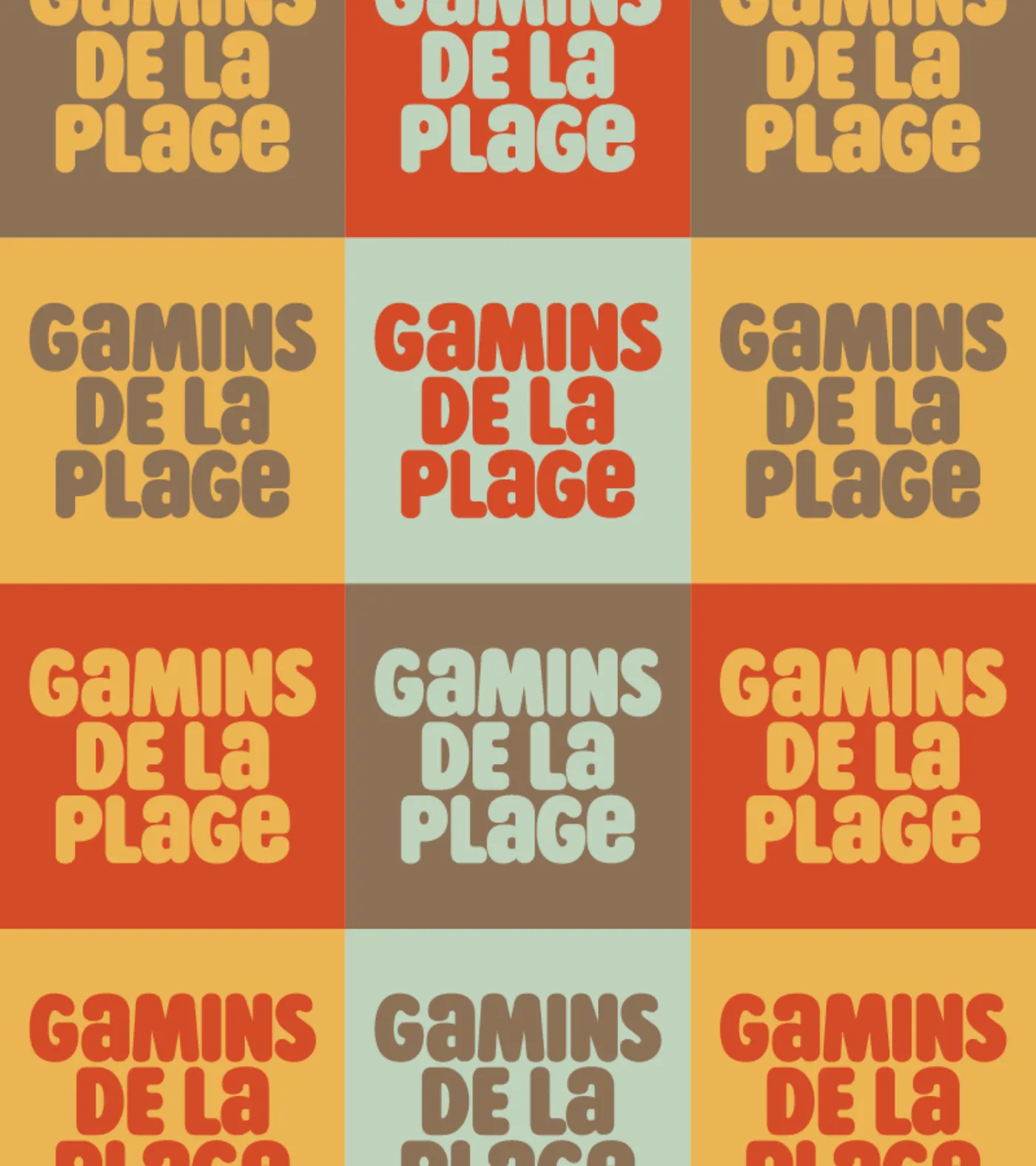 Agence Owmel logo branding marque Gamins de la Plage 3