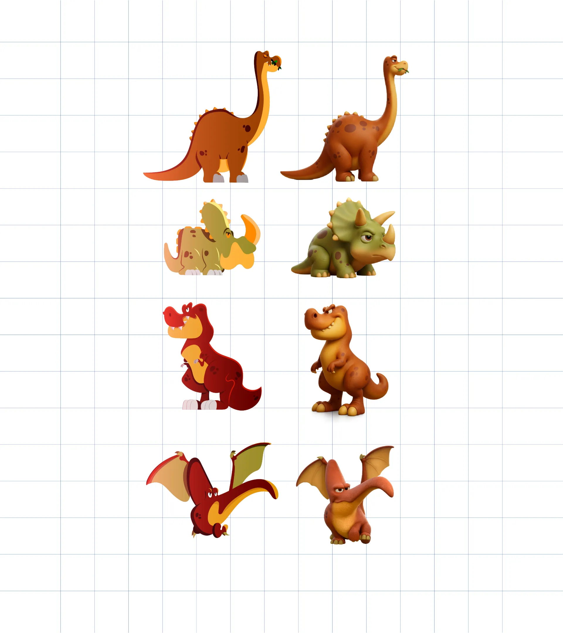 Agence Owmel identite visuelle branding DinosPark4