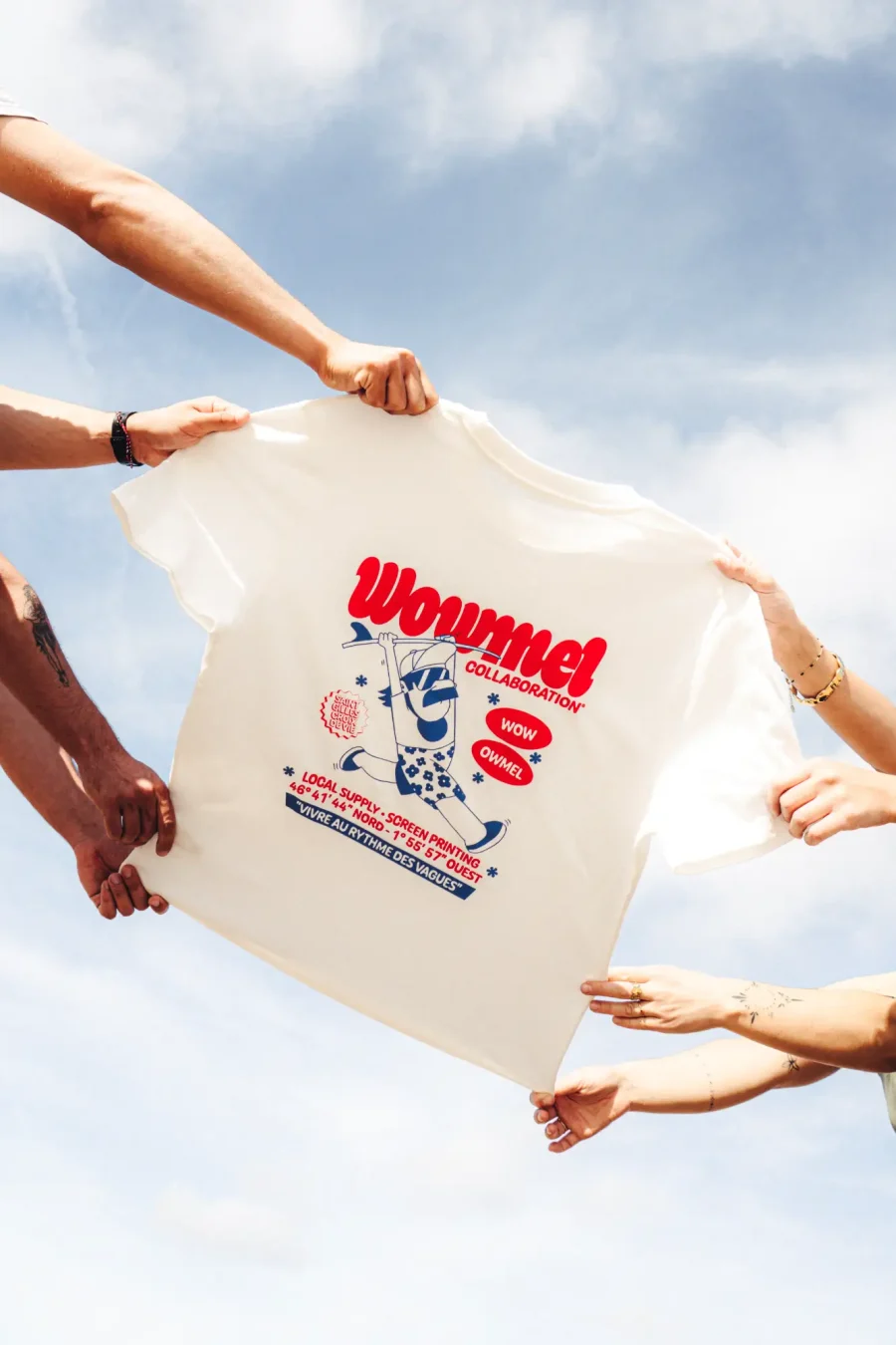 WOWMEL Tee White