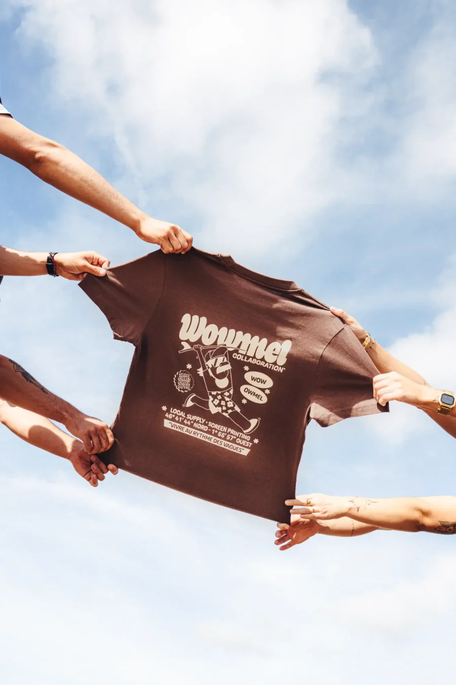 WOWMEL Tee Brown
